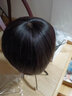 千丝雅 假发套女短发夏季全头套真人发丝自然减龄发套真发网红波波头 真发【递针头旋】自然色28cm 短发 实拍图