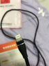 帆睿适用苹果x数据线手机充电线iphone7器13 14快充头11闪充冲6xr8平板电源线12短ios加长 【经典快充版】适用于苹果数据苹果数据线-针织黑1米 实拍图