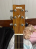 雅马哈（YAMAHA）FX600II电箱吉他 雅马哈吉他初学入门吉他男女木吉它jita乐器 木吉他圆角 41英寸 实拍图