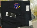 峰皓中老年宽松西裤男士双褶西服裤商务高腰男裤子爸爸西装裤夏季薄款 363#黑色 33 码/(2尺6腰围) 实拍图