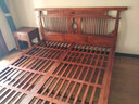 善匠良品  善匠良品 红木家具非洲花梨（学名：刺猬紫檀）新中式实木床双人床 1.5M花好月圆大床+床头柜*1 实拍图