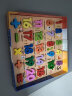 三格田（SANGTY）数字母拼图积木手抓板智力玩具婴幼儿童拼装板嵌板男女孩早教木制 数字1-20加减乘除（HY象形版） 实拍图