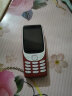 诺基亚NOKIA8210 4G 移动联通电信全网通 2.8英寸双卡双待 直板按键手机 老人老年手机 学生手机 红色 实拍图