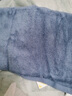 三利竹纤维毛巾男士比纯棉吸水速干家用女洗澡不易掉毛擦脸帕子面巾 水蓝色+深蓝色 2条 实拍图