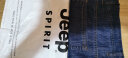 吉普（JEEP）冰丝牛仔裤男直筒夏季薄款宽松男裤商务休闲弹力长裤 2180薄款 蓝色 34码（腰围2尺6） 实拍图