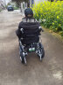 好哥（haoge） 电动轮椅车老年人残疾人家用医用可折叠轻便双人四轮车铅酸锂电池可选坐便智能全自动 低靠款【手机智控+20Ah锂电】减震HG-W680 实拍图