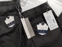 红豆西裤男【免烫垂顺抗皱】商务黑色西装裤职业休闲裤子男西服裤子 黑色【春秋款 随心裁 裤线定型】 35 实拍图