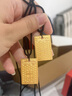 赛菲尔黄金吊坠足金古法金无事牌平安喜乐情侣款男女福牌挂坠 约16.51克（大版） 实拍图