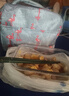 欣美雅（xinmeiya）微波炉加热饭盒上班族耐热玻璃饭盒学生大容量保温水果盒便当盒 岩蓝大长无隔+中圆+包+餐具 实拍图