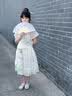 葆氏扇子中国风折扇女士绢布古典扇子夏季汉服旗袍拍照便携折叠 实拍图