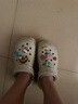 crocs檀健次推荐款经典泡芙洞洞鞋|207521 骨白色-2Y2 37/38(230mm) 实拍图