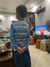 史努比（SNOOPY）童装儿童羽绒马甲女童背心男童坎肩外出服秋冬 灰蓝 150 实拍图