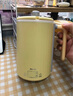 摩茶养生杯迷你电炖杯便携式煮茶热牛奶神器熬粥mini办公室热奶杯养生壶烧水杯多功能养身壶 暖柠黄（升级款）【送勺子】 0.45L 实拍图