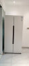 松下(Panasonic)570升家用对开门冰箱 自由嵌入式 超薄大容量双开门 松下冷冻王电冰箱 磨砂白色NR-JB57WPA-W 晒单实拍图