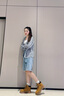 回力女鞋马丁靴女2025夏季新款百搭增高复古短靴子女士英伦风情侣款 驼色 37 女款 实拍图