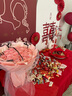 百花馆鲜花33朵玫瑰花满天星花束真花生日礼物送女友老婆同城配送当日达 【公主奶油裙】33朵戴安娜粉玫+丝带|dye82 实拍图