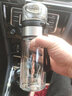 明而雅 茶水分离杯泡茶杯便携过滤杯子个人专用神器双层玻璃水杯男 双厚底黑色550ml 加购提前发货 实拍图