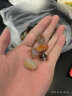 盆栽石子   南京雨花石原石天然鹅卵石石头花盆鱼缸装饰彩石头彩色小石子 1-2cm(1斤60-80颗) 实拍图