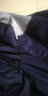 装耐春秋长袖工作服套装男女劳保服套装汽修装修物业家政工程服车间服 长袖上灰下蓝 L 170 上衣 实拍图