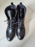啄木鸟品牌【断码处理】新款靴子品牌断码处理短靴女真软皮秋冬新款马丁 黑色单里【专柜撤仓】 38 240mm 实拍图