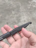 将公 厨师食品雕刻刀锋利免磨主刀不锈钢水果雕花刀果盘龙纹刀具酒店吧台厨房刀套手工刀盒磨刀石阳江刀具 黑色龙纹雕刻刀【卡装】 实拍图