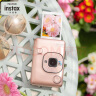 INSTAX富士instax立拍立得 数模一次成像相机（具有手机照片打印功能）mini Liplay 腮红金 实拍图