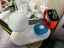 MOYIEAKAN 无线充电器15W快充 苹果iPhone15/14/13 Pro Max耳机12手机手表iwatch S6/7/8/9代底座充电支架 纯净白【小夜灯｜五合一磁吸无线快充】 实拍图