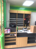 乐品 新款超市货架进口食品单面展示架便利店钢木货柜母婴文具店架子 【品优款】（木背板）双面组合 实拍图