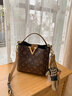 酷奇露娜轻奢包包女款2025年单肩包斜挎女包奢侈品牌送老婆女友生日礼物 咖啡色【次日达】 实拍图