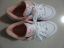 阿迪达斯（adidas）三叶草女鞋 秋季新款运动鞋休闲鞋复古高帮耐磨板鞋 三叶草/浅灰-汉玉白-嫩黄 39 实拍图