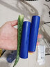 fmfxtr山地自行车矽胶硅胶壁虎海绵把套超轻防滑车舒适减震加厚通用把套 蓝色 实拍图