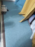 亘卓（GENZHUO） 双面飘窗垫窗台垫四季通用飘窗毯日式竹席纯色亚麻海绵窗台垫阳台垫子定制可拆洗 冰川蓝+席面 定制专拍【联系客服报价】 实拍图