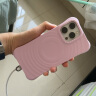 CASETIFY 纯色波漾手机壳 MagSafe兼容 硅胶手机壳 适用于苹果iPhone16/15 Plus/Pro/Max手机保护壳 樱草粉Magsafe iPhone 15 Pro Max 实拍图