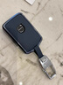 2020款沃尔沃钥匙套XC60 S90 S60L S80L XC90 V90钥匙扣19款车钥匙包高档 宝石蓝+五金扣 实拍图