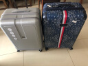 DELSEY【商场同款】戴乐世法国大使拉杆箱旅行箱轻便登机箱行李商务硬箱 灰银色 28英寸 实拍图