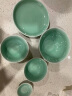瓯江（OUJIANG） 龙泉青瓷餐具 家用中式陶瓷餐具套装 盘子勺子家用碗碟餐具 17头-梅子青 晒单实拍图
