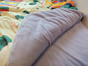 雅鹿牛奶绒四件套冬季加厚保暖法兰绒被套床单珊瑚绒被罩床笠床上用品 午后茶点+摩卡棕【双面暖绒】 1.5m 床单款 四件套-被套200*230cm 实拍图