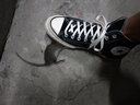 匡威（Converse）帆布鞋男鞋女鞋2025春季新款1970s经典情侣运动鞋高帮休闲鞋板鞋 162050C/经典黑 39.5 实拍图