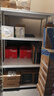 七序货架置物架仓储家用仓库多层展示架中型角钢货架地下室储物架 四层183cm【默认白色】 长110宽40cm 实拍图