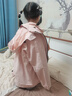 罗蒙（ROMON）三合一冲锋衣男夹克连帽外套女情侣装户外登山服粉色XL 实拍图