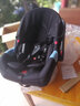 YOUBI婴儿提篮式儿童安全座椅宝宝便携式汽车安全手提篮座椅 阳极灰推车+提篮座椅+适配器 实拍图