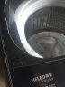 美菱(MELING)12公斤全自动波轮洗衣机 净魔方水流防缠绕一键智洗超快洗大容量省水节能桶自洁典雅灰 XQB120GX 实拍图