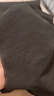氧心（YANGXIN）2件装夏季吊带背心内衣女聚拢舒适无痕无钢圈文胸超薄收副乳胸罩 黑色+卡其【吊带款】 L 实拍图