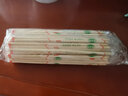 一次性筷子方便筷打包圆筷套装独立包装套装卫生环保天然竹筷配牙签 筷子50双云仓 实拍图