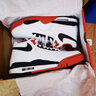 耐克（NIKE）男鞋春季新款运动鞋AIR FLIGHT 89气垫休闲鞋AJ4兄弟款实战篮球鞋 经典中帮白红黑/AJ4兄弟款/热卖 42 实拍图