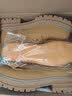 回力女靴子女马丁靴女士高帮大黄靴女新款2026秋秋季英伦短靴百搭 驼色 39 (245mm) 女码 实拍图