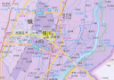 宁夏地图 套封折叠图 约1.1*0.8m 全省交通政区 星球社分省系列 实拍图