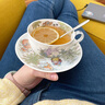 则武（Noritake）【收藏款龙猫】宫崎骏TOTORO龙猫宫崎骏咖啡杯子茶具套装送礼礼盒 龙猫咖啡杯碟(1-2月)礼盒装 325ml 实拍图