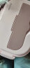 美厨（MAXCOOK）304不锈钢饭盒 4.5cm加大加深学生分格餐盒分隔饭盒男女保温便当盒配密封盖  樱花粉四格1.6L【配筷勺+汤碗+保温袋】 实拍图