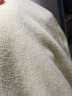 项后【项后】羊羔绒外套男套装冬季棉袄连帽加厚棉衣棉服学生三件套装 白色棉衣加绒313+毛衣+加绒裤子 XL 实拍图
